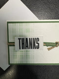 Handmade Thank You card